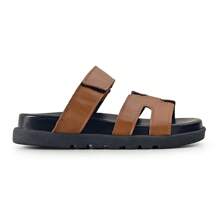 Sandália Feminina Papete Couro Qualidade Premium Confortavel