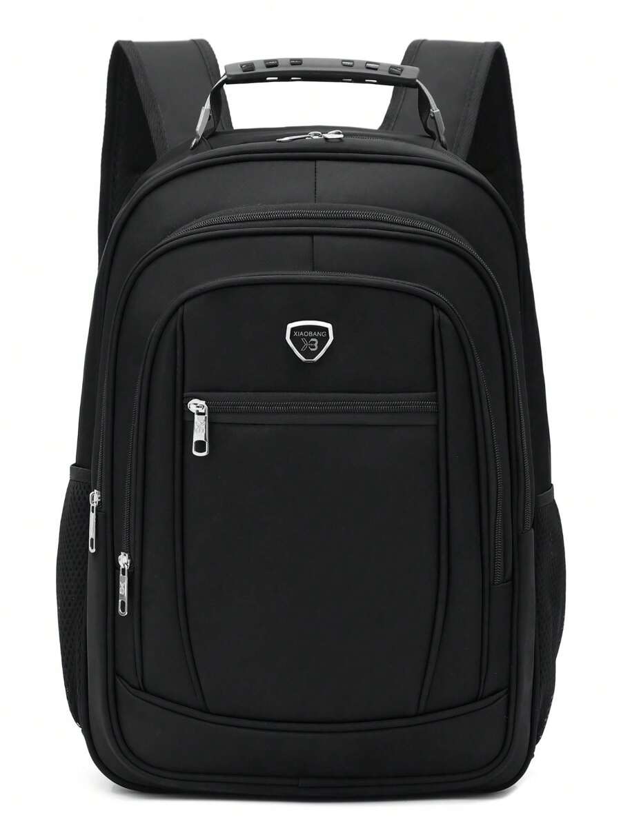 Mochila Faculdade e Trabalho com Entrada Impermeavel Reforçada Notebook Cabo de Aço Usb/Fone A2013 - Preto - Visão 1