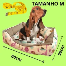 KARPPOVET Premium Luxury Pet Bed For Dogs And Cats,  Print, With Exclusive Pillow - 彩色 - 查看 6