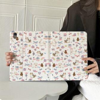 智能保护套兼容 iPad Air 6、Air 5、4 和 iPad 10（10.9 英寸）- Apple iPad Pro 2024- Galaxy Tab S7 FE、S8plus、S9.S10- 非常适合忙碌的会议、旅行冒险和舒适的家庭放松