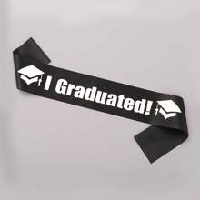 1 件 2025 届毕业绶带，“我毕业了”学校派对/庆典仪式配饰、摄影道具 - 彩色 - 查看 12