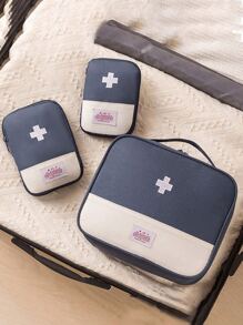 8/4/3/1pc Compact Outdoor First Aid Kit - Portable Pill Case And Medicine Storage Bag For Camping And Emergencies,Carry On First Aid Medicine Bag, Portable Medicine Storage Box, Emergency Kits & Pills Package Container For Home Travel Office,Travel Portable Carry-On Medicine Dispenser Medicine Organizer First Aid Bag Medical Bag Travel Accessories Dorm Essentials - Multicolor - View 4