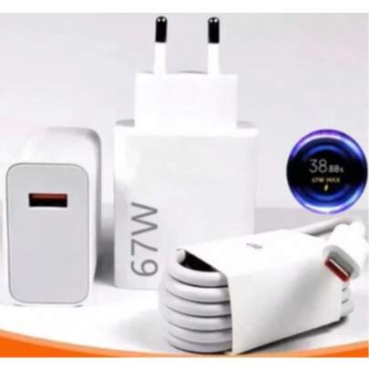 Carregador Turbo Duo Ultra rapido Tipo C - Tipo C 67W