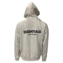 Fear of God Essentials Hoodie In Grey Cotton - Xám - Xem 5