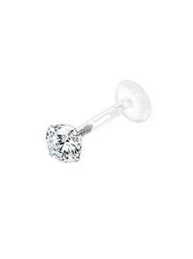 BESTEEL 1 pieza Pendiente de cartílago de hélix frontal, trágus de 16G con rosca interna, anillo Monroe para el labio de 8MM, joyería de piercing corporal