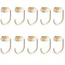 2/4/10pcs Movable Non-Punch Hook Small And Convenient Hook Hanger Wardrobe Hat Silk Scarf Hanger Cute Cat Tableside Bag Storage Rack,Wall Picture Frame,Wall Hooks Self Adhesive,Hooks,Hook,Wall Hooks,Bathroom,Towel Holder,Hooks,Wall Hooks,Hooks,Wall Hook,Door Hanger