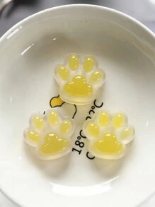 10pcs No Hole Charming Cat Paw Resin Pendant Versatile DIY Accessory Suitable For Phone Cases, Fridge Magnets, And Hair Clips - Available In 5 Colors - Perfect For Home Decor And Party Gifts - Multicolor - View 15