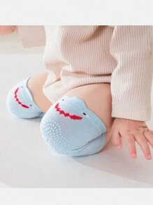 5 件套婴儿透气护膝，网状防滑爬行幼儿护膝肘部保护器，卡通图案 - 多色 - 查看 5