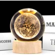 6CM NIGHT LIGHT BALL WITH USB CABLE - Luna - View 1