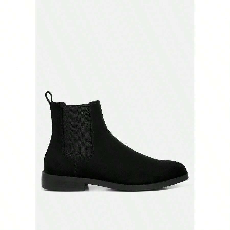 Nitro Micro Suede Chelsea Boots - Black - View 1