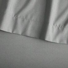 Juego de Sábanas King Size Lisas Gris Oxford 4 Piezas 1 Sábana de Cajón, 1 Sábana Plana y 2 Fundas de Almohada. Tela Suave, Fresca y Ligera, Ideal para Todas las Estaciones. Diseñadas para Brindar Máxima Comodidad y un Descanso Confortable en Tu Dormitorio. - Gris Oscuro - Ver 7