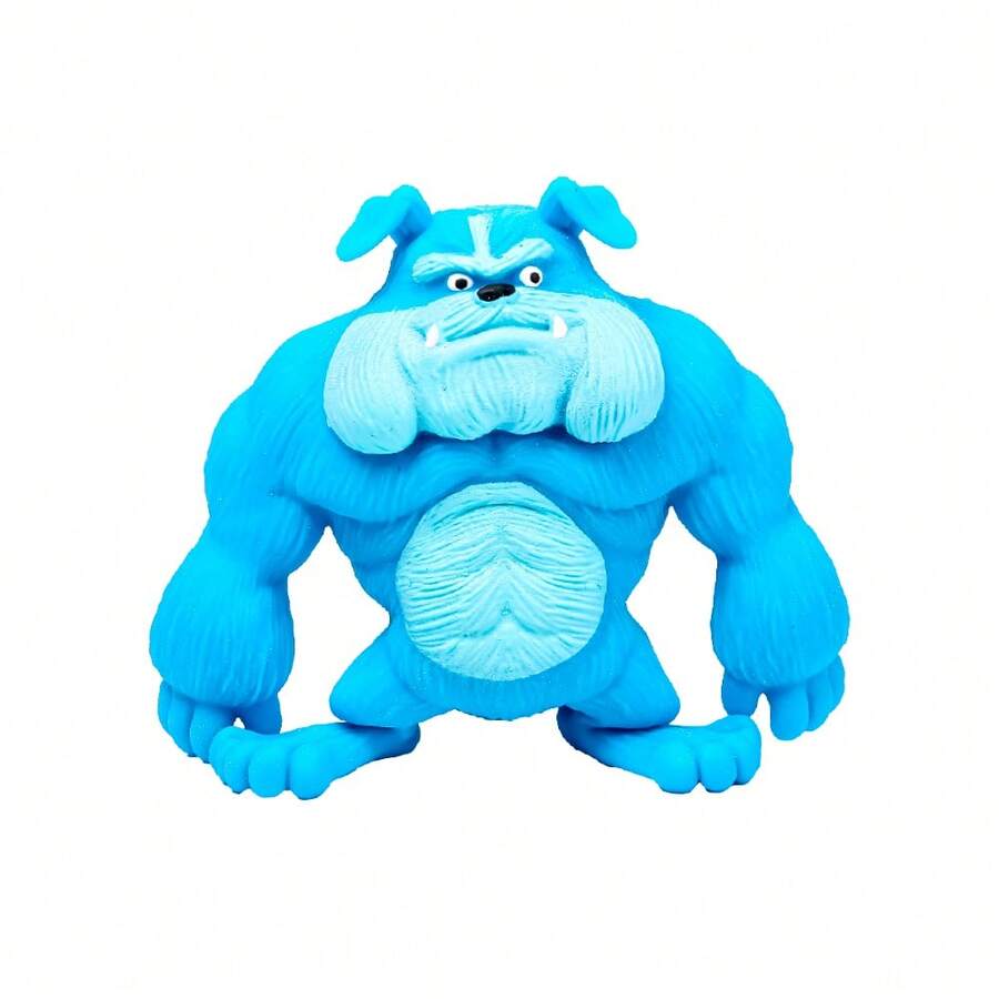 Dog Stretch Toy Fun Children's TPR Stretching Toy Dm Toys - Blue - View 1