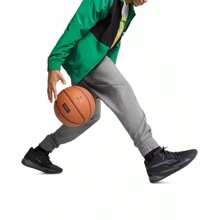 Men's Rival Rage Colorblocked Full-Zip Hooded Jacket - Archive Green - View 3