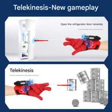 1set Spider Silk Launcher Toy,Spider Hero Gloves,Water Guns With Glove, Hero Water Gun Launcher,Superhero Spider Web Wrist Shooter Set,Hero Weapon,Interactive Toy,Cosplay Toy,Creative Toy,Birthday Day Gift,Party Gift,Perfect Gift,Halloween & Christmas Gifts