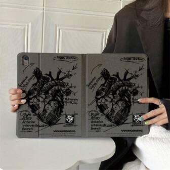 智能保护套兼容 iPad Air 6、Air 5、4 和 iPad 10（10.9 英寸） - 兼容 Apple iPad Pro 2024、Air (M3)/A16 2025 - 兼容三星 Galaxy Tab S7 FE、S8plus、S9.S10 - 非常适合忙碌的会议、旅行冒险和舒适的家庭放松