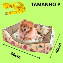 KARPPOVET Premium Luxury Pet Bed For Dogs And Cats,  Print, With Exclusive Pillow - 彩色 - 查看 5