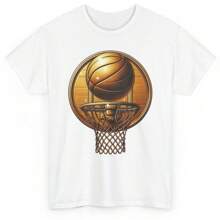 Vintage Artistic Basketball T-Shirt - Basketball Player Sports Men Women Tee