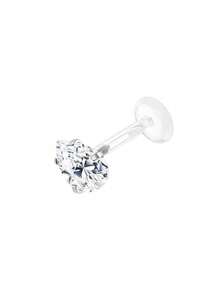BESTEEL 1 pieza Pendiente de cartílago de hélix frontal, trágus de 16G con rosca interna, anillo Monroe para el labio de 8MM, joyería de piercing corporal