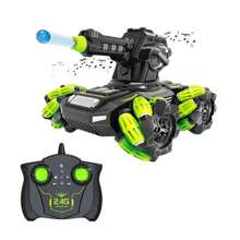 Tanque Control Remoto Gestos Lanza Balas Gel Juguete Niños - Multicolor - Ver 1