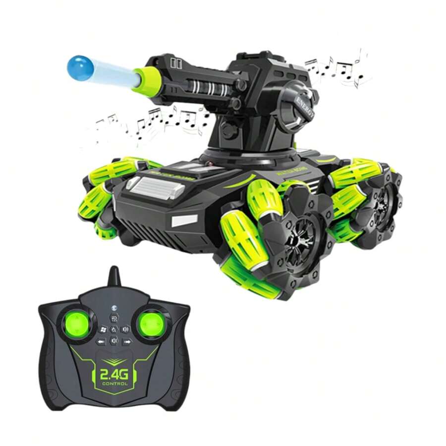 Tanque Control Remoto Gestos Lanza Balas Gel Juguete Niños - Multicolor - Ver 1