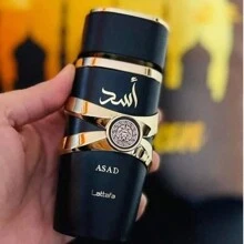 Lattafa Asad Eau De Parfum Spray For Men 3.4 Oz (100ml) - màu đen - Xem 5