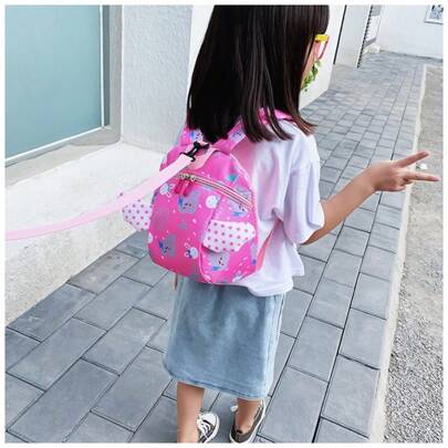Mochila lindo para niños pequeños con cinta anti-perdida,bolso de viaje para exteriores,mochila infantil,mochila de jardín de infantes,equipaje infantil,mochila escolar para pequeños