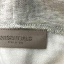 Fear of God Essentials Hoodie In Grey Cotton - Xám - Xem 4