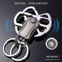 1 件定制开瓶器钥匙扣 - 防丢失汽车钥匙扣、汽车钥匙扣夹、礼品配件休闲、啤酒、伴郎、父亲节、母亲节、情人节、万圣节、圣诞节、感恩节、新年、生日的理想礼物、耐用、雕刻、不锈钢、彩色、可爱、迷人、有趣、卡哇伊、Y2K、时尚、男女通用、休闲、定制、个性化、独特、定制、适合他的理想礼物、适合她、她、男朋友、女朋友、家人、朋友的理想礼物 - 灰色 - 查看 2