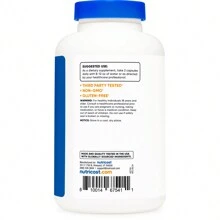 Nutricost L-Citrulline 1500mg, 180 Capsules - 750mg Per Capsule, Gluten Free, Non-GMO, Nitric Oxide Booster, Endurance, Lab Tested, Premium Quality - Khác - Xem 3