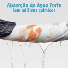 Pacote com 5 Fraldas de Pano Luxo Marca Minasrey Estampadas p/ Bebês e Recém-Nascidos 70cm x 70cm - 100% Algodão Duplo, Extra Absorvente - Ideal para Enxoval