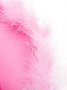 Womens Cowboy Hat, Adult Solid Color Furry Trim Wide Brim Hat Female Cap For Dating Party