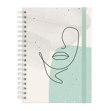 iscool Notebook Colegial Plus Hard Cover Linear Side Green - 12 Articles (240 Sheets) - View 1