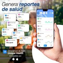 ZOMA | Báscula Digital Corporal | Báscula Corporal Inteligente con Bluetooth y WiFi | Báscula de Peso Corporal Pesa Pantalla LED | Resistente Vidrio Templado - Balanza Corporal Medición Precisa - 1 - Ver 7