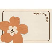 Mantilla con estampado floral, salvamanteles impermeables y resistentes al aceite de alta gama lavables para comidas occidentales, pad aislante del calor - Multicolor - Ver 5