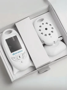 Babá Eletrônica Sem Fio Digital Com Visão Noturna - Branco - Visão 3