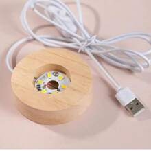 6CM NIGHT LIGHT BALL WITH USB CABLE - Luna - View 4