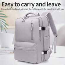 MIKOMIKA Cabin Travel Backpack Airplane 40x20x25, Cabin Backpack 40x20x25 Cabin Travel Suitcases Backpacks 40x20x25 Cabin Travel Backpack 23L-39L With Charging Hole And Anti-Theft Pocket. Camping Backpack, Travel Suitcases On, Women's Backpack.