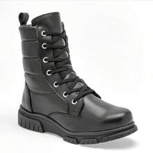bota mujer color negro - Negro - Ver 1