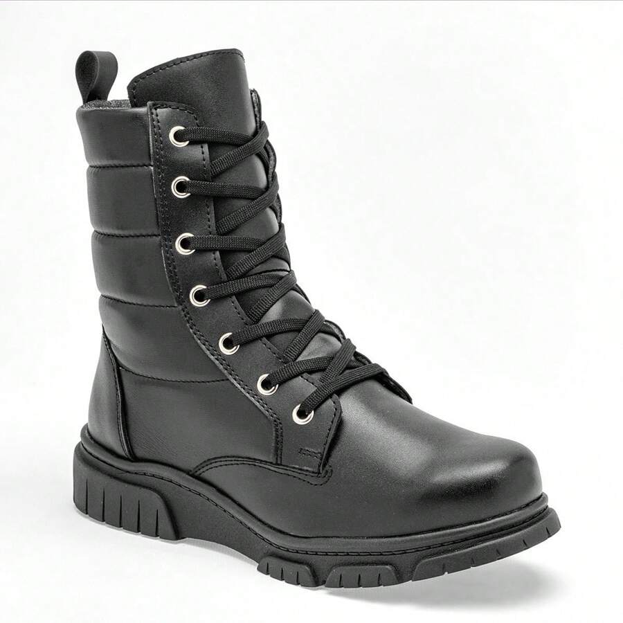 bota mujer color negro - Negro - Ver 1
