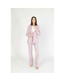 Pink Dress Pants Women Multicolor - 彩色 - 查看 5