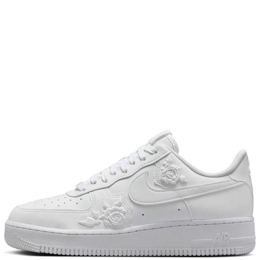 Women's Nike Air Force 1 '07 "White Roses" White/White-Black (HF2016 100) - trắng - Xem 1