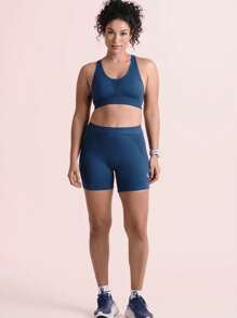 Lupo Original Bermuda Legging Fitness Shorts Women Attack Sport Running Gym Cycling Volleyball Training Gymnastics Beach Tennis 71144 - 藏蓝色 - 查看 2