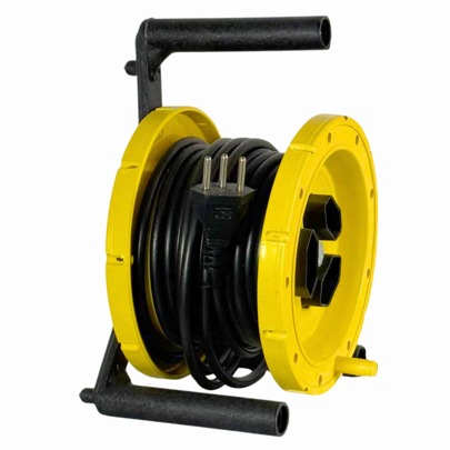 Extensão Carretel Bivolt 110v 220v Cobre Inmetro 10 Metros