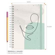 iscool Notebook Colegial Plus Hard Cover Linear Side Green - 12 Articles (240 Sheets) - View 3