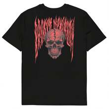Red Skull  T-Shirt - Black - View 1