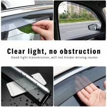 Aoyade Smoke Car Window Visors Sun Rain Guard Wind Deflectors For Chevrolet MALIBU XL 2016 2017 2018 Accessories 4PC - Transparent Black - View 9