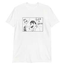 Funny Nietzsche T-Shirt, Nietzsche T-Shirt, God Is Dead Tee, Philosophy Gift, Funny Gift For Philosophy Teacher - White - View 1