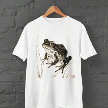 Japan Frog Portrait Tshirt  Harajuku  Japanese Streetwear  Kanji Shirt  Anime Shirt  Japanese Frog Tshirt  Japanese Shirt  Frog Shirt