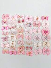 10 Stücke Haarzubehör für Haustiere, Schleifenkopfschmuck, Blumenkopfschmuck im Prinzessinnenstil, Haarspangen und Gummibänder für Hunde, die schönsten Geburtstagsgeschenke für Haustiere, Feiertagsgeschenke, Haustierzubehör, Haustierdekorationen