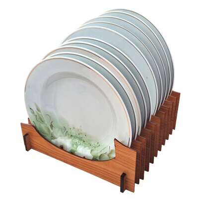 Organizador de Pratos Vertical (10 pratos)